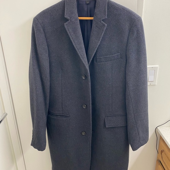 J. Crew Other - Men's J Crew Ludlow Wool and Cashmere Gray Top Coat